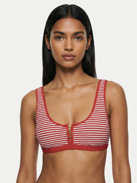 Seafolly Seafolly Gornji del bikini Clubhouse 31549-281 Oranžna