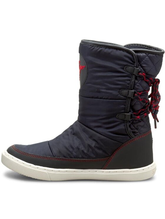 Tommy Hilfiger Tommy Hilfiger Boty Wollie JR 1C2 FG56821951 Tmavomodrá