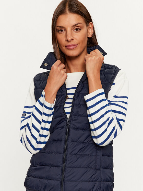 United Colors Of Benetton United Colors Of Benetton Bezrękawnik 2TWDDJ003 Granatowy Regular Fit