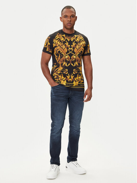 Versace Jeans Couture Versace Jeans Couture Džinsai 79GAB5D0 CDWAB Tamsiai mėlyna Slim Fit