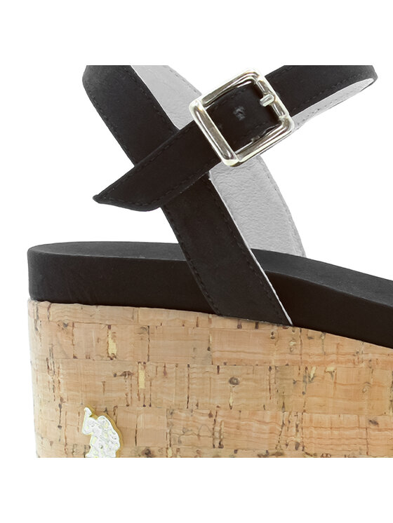 U.S. Polo Assn. U.S. Polo Assn. Sandale Loren LOREN002 Crna