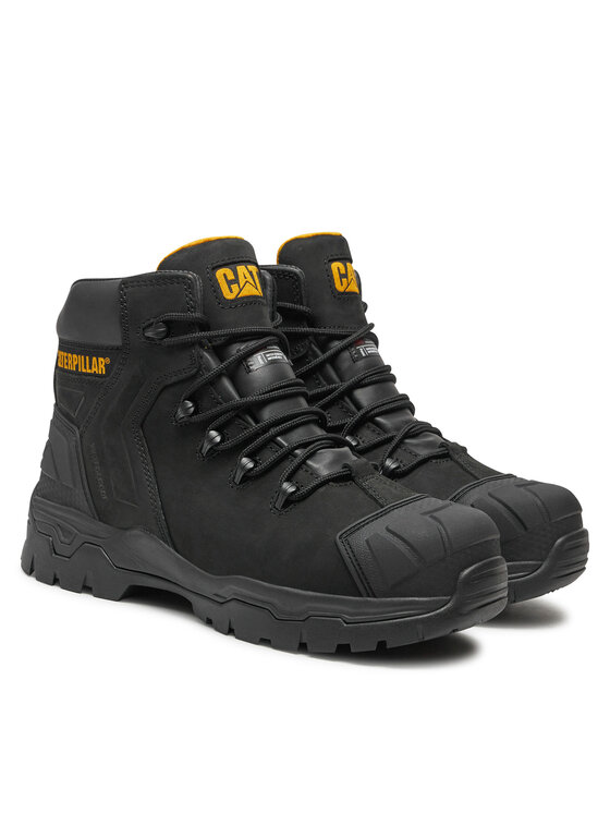CATerpillar CATerpillar Schnürstiefeletten Everett Ct S3 Wr Ci Hro Src P725322 Schwarz