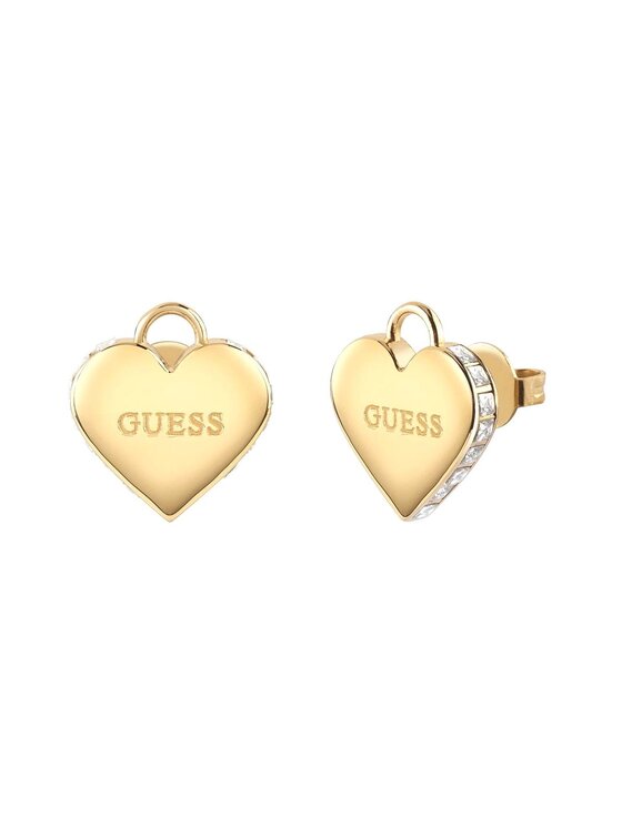 Guess Guess Naušnice JUBE02231JW-YG Zlatá