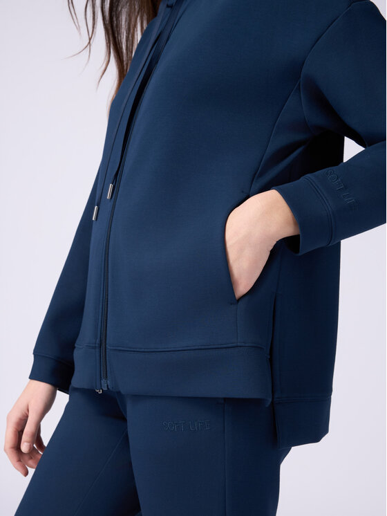 Oltre Oltre Felpa G913J003951N034 Blu Regular Fit