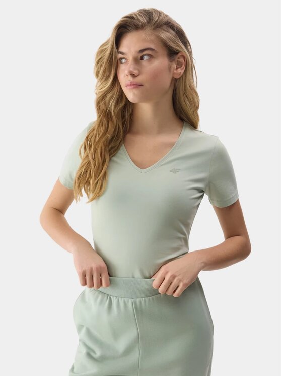 4F 4F Σετ t-shirts 4FWSS25TTSHF3098-90S Έγχρωμο Regular Fit