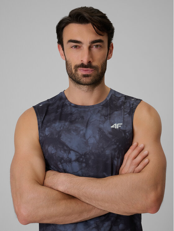 4F 4F Koszulka techniczna NO LIMITS Czarny Regular Fit