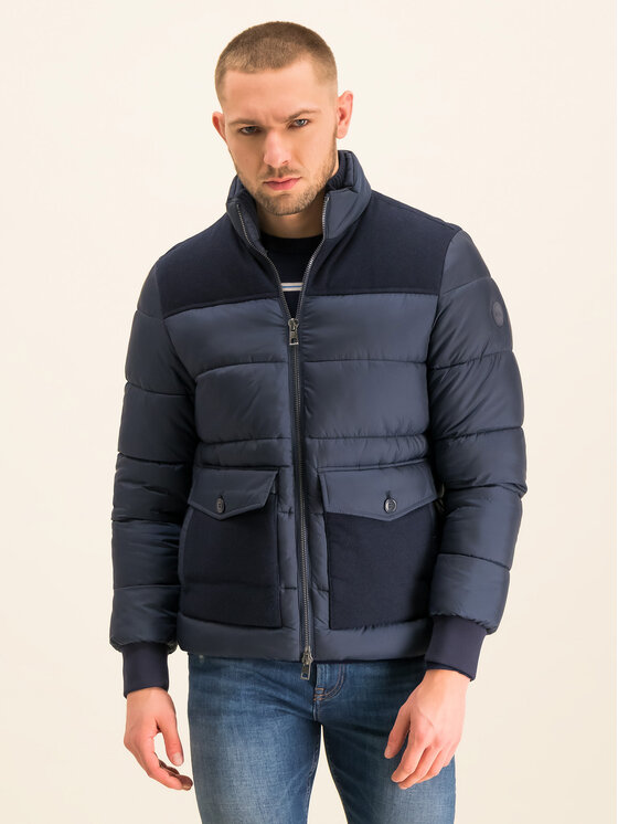 MICHAEL Michael Kors MICHAEL Michael Kors Žieminė striukė Quilted CF92EAS4LH Tamsiai mėlyna Regular Fit