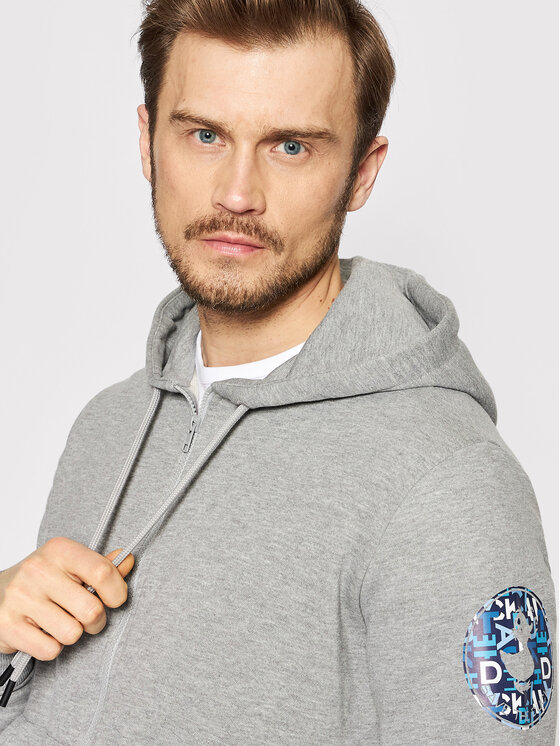 Save The Duck Save The Duck Світшот DF0704M BLEE14 Сірий Regular Fit