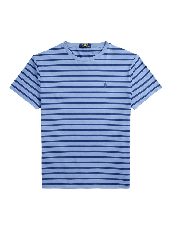 Polo Ralph Lauren Polo Ralph Lauren T-Shirt 710938134009 Modrá Custom Slim Fit