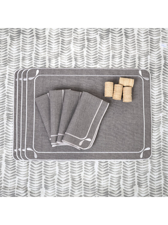 Roseberry Home Roseberry Home Obrączka na serwetki Beige Ring Beżowy