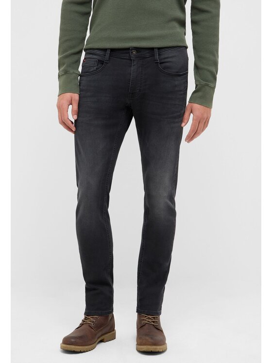 Mustang Mustang Jeans Style Oregon Slim Nero Slim Fit