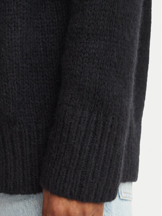 HUGO HUGO Megztinis 50569398 Juoda Relaxed Fit