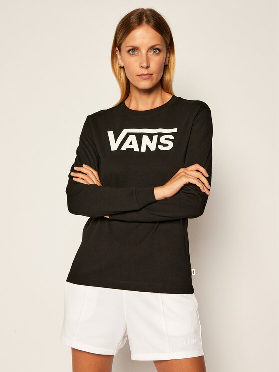 Vans Blúzka Flying V Classic VN0A47WN Čierna Regular Fit