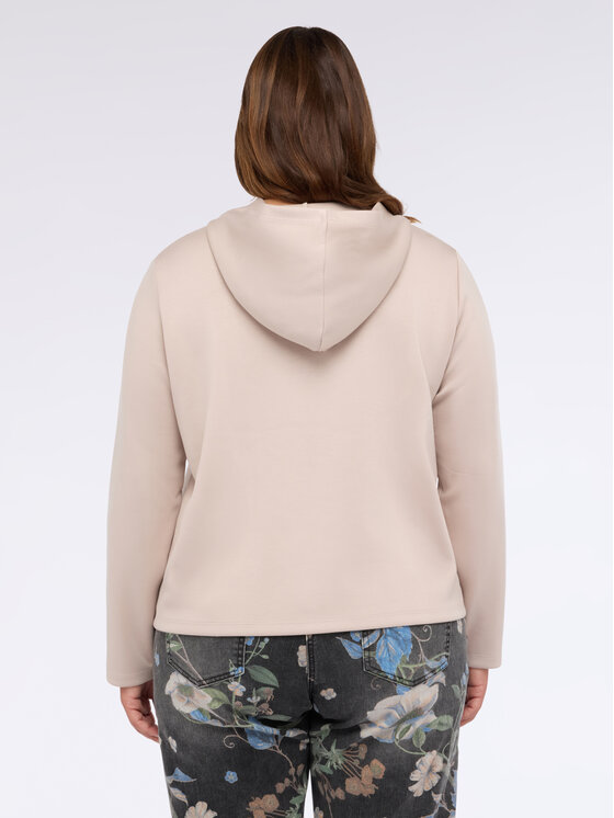 Fiorella Rubino Fiorella Rubino Felpa G814L008797N002 Écru Regular Fit