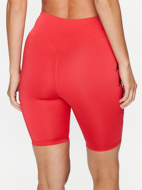 Kappa Kappa Pantaloni scurți sport 312084 Roz Skinny Fit