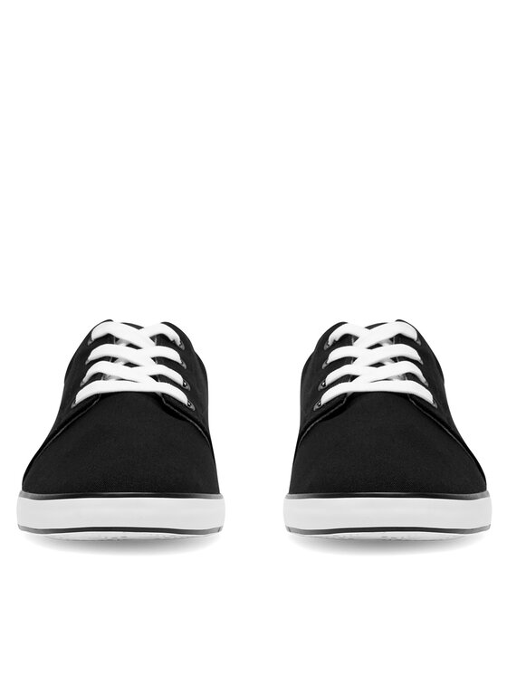 Lanetti Lanetti Sneakers aus Stoff MS20347-11 Schwarz