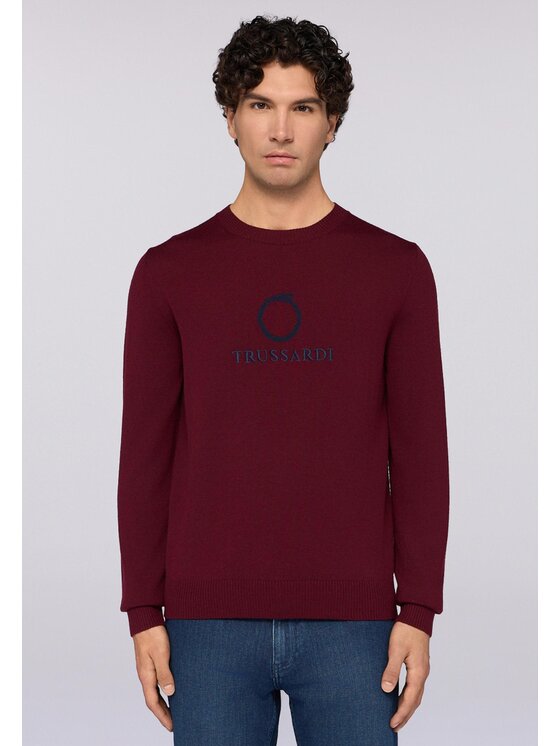 Trussardi Trussardi Kardigan M0358000037N036 Czerwony Regular Fit