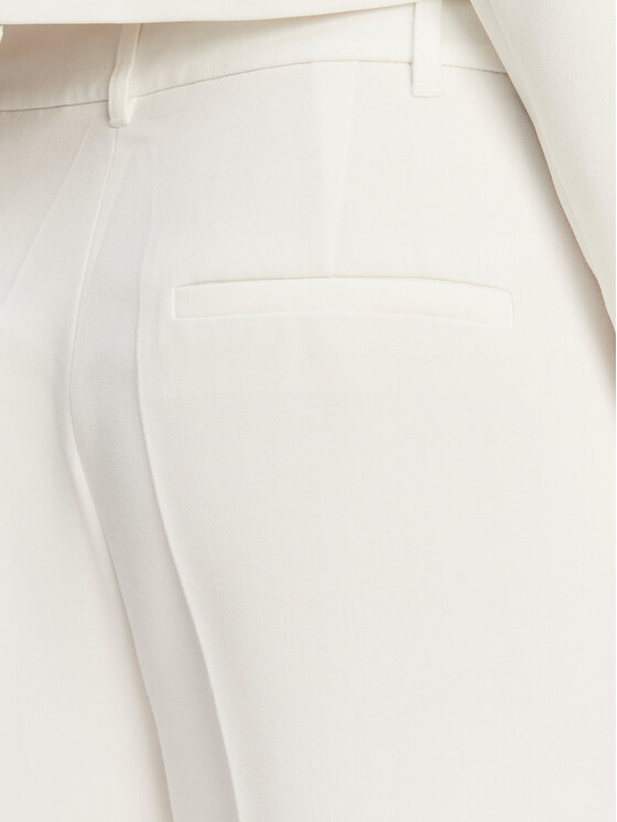 Tatuum Tatuum Riidest püksid Masda 2 T2508.146 Ekrüüvärv Wide Leg