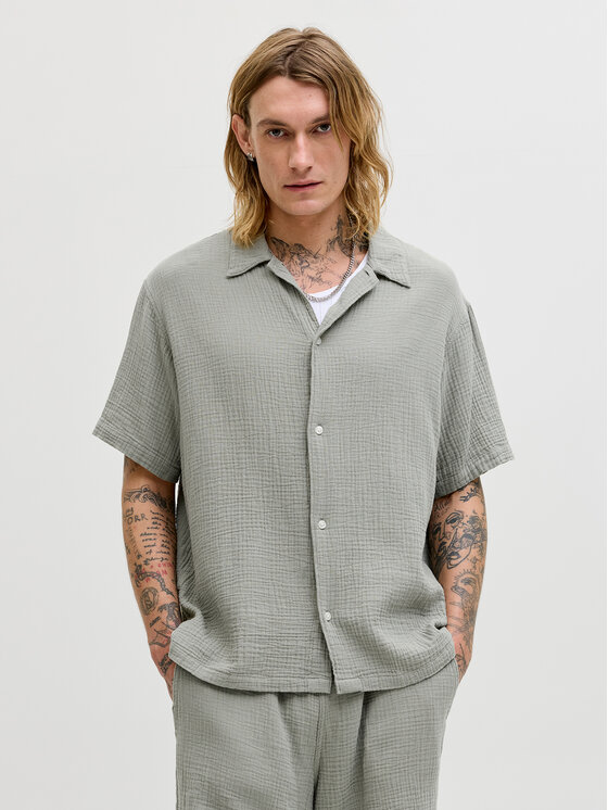 Jack & Jones Cămașă Nantucket 12291812 Verde Regular Fit