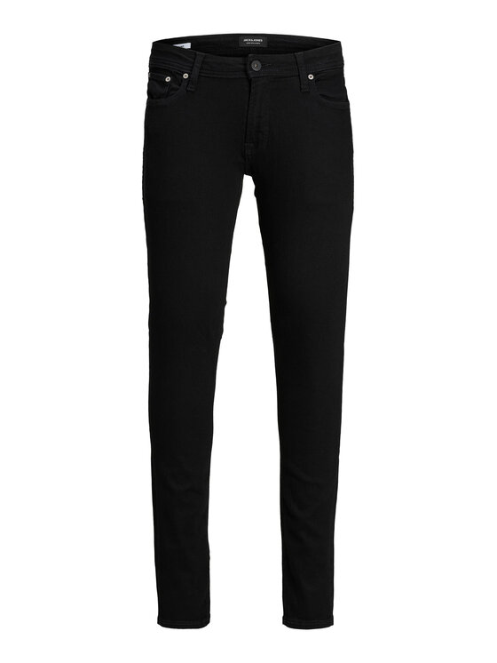 Jack&Jones Jack&Jones Jeansy Liam 12109952 Czarny Skinny Fit