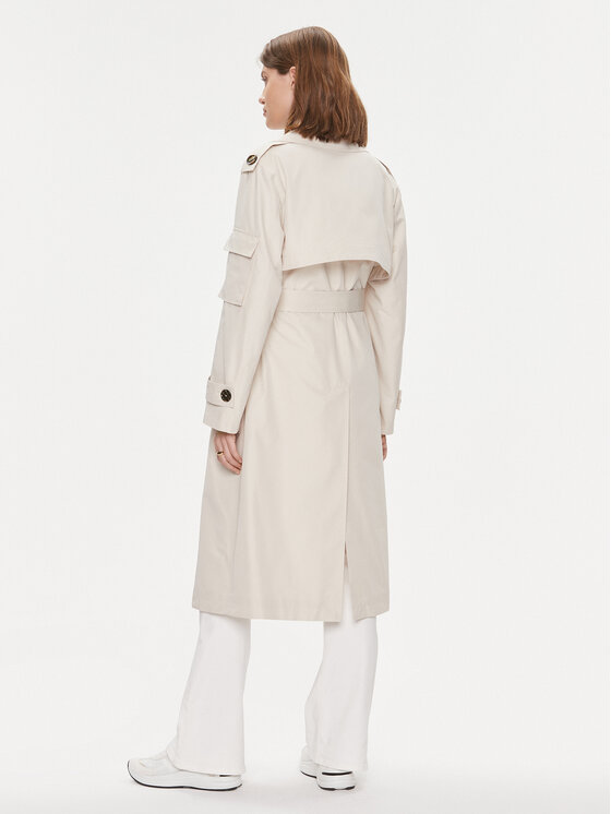 PINKO Pinko Trenčkot Titano 103087 A1MC Béžová Regular Fit