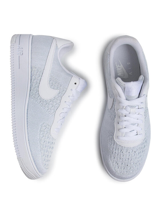 Nike Sneakers Air Force 1 Flyknit 2.0 AV3042 100 Blanc Modivo