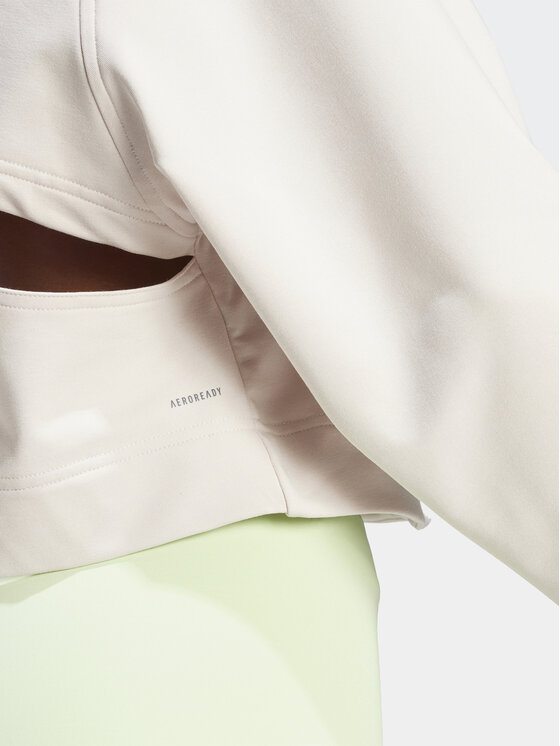 adidas adidas Funkční mikina Power IT9199 Růžová Loose Fit