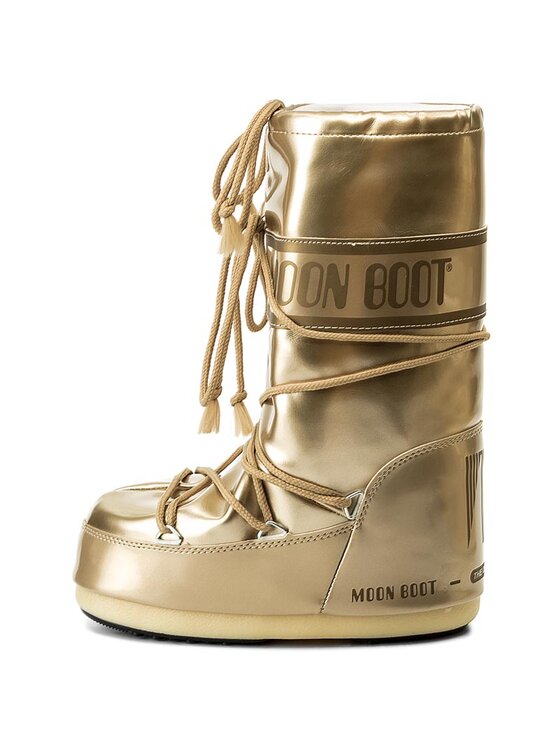 moon boot vinile met gold