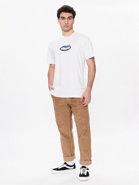 Vans Vans T-Shirt Perfect Halo VN00003P Λευκό Classic Fit