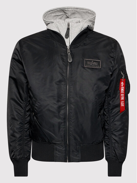 Alpha Industries Alpha Industries Bunda bomber Ma-1 D-Tec 183110 Černá Regular Fit