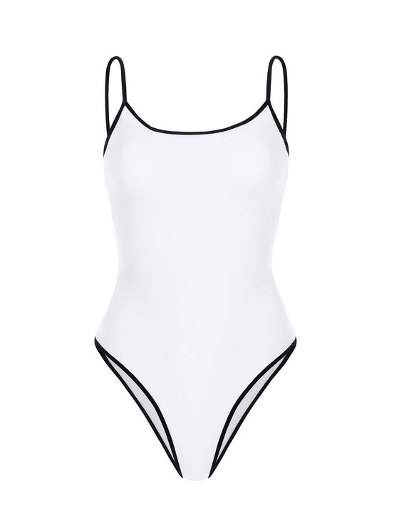 Miss Lou Miss Lou Costume da bagno J-AW1-B Bianco