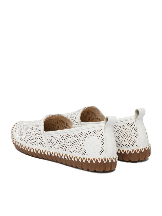 Rieker Rieker Pantofi CEO-M2851-80 Alb