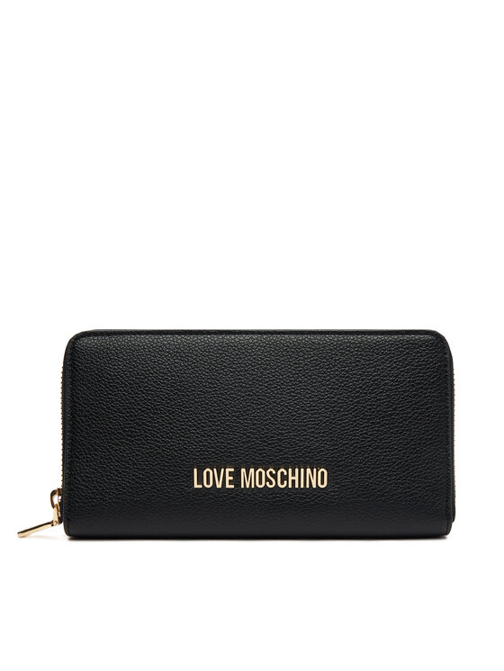 LOVE MOSCHINO Duży Portfel Damski JC5700PP1NLD0000 Czarny