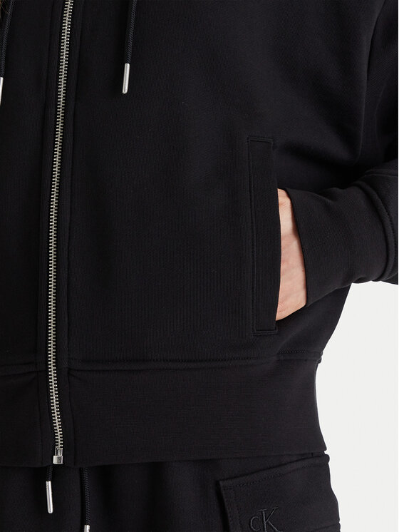 Calvin Klein Jeans Calvin Klein Jeans Felpa Monogram LV047F208G Nero Relaxed Fit