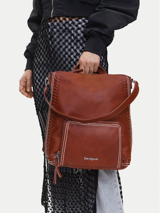 Desigual Desigual Rucksack Trama Pretoria 25SAKP21 Braun