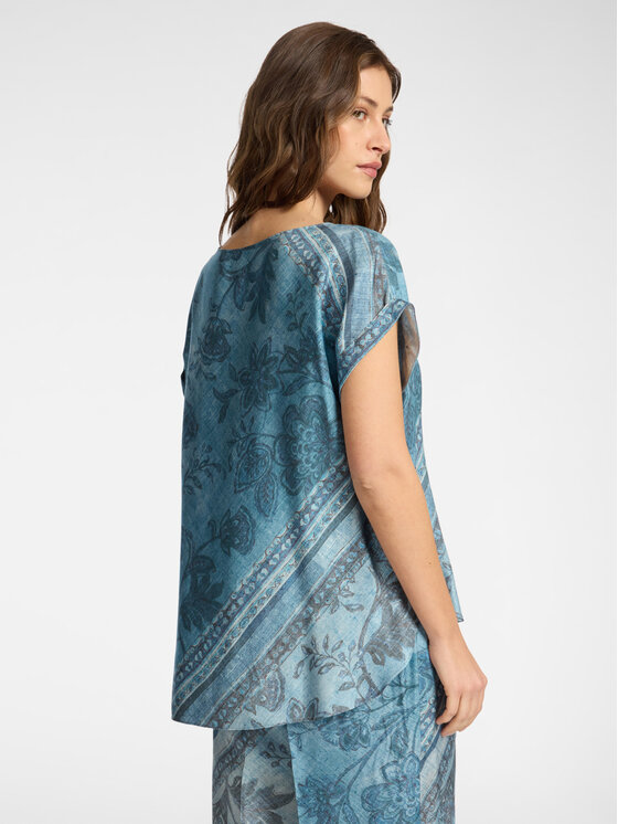 Elena Mirò Elena Mirò Blusa 2005P000225N001 Blu Regular Fit