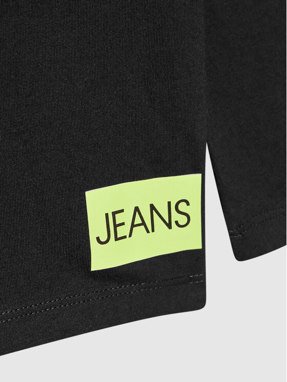 Calvin Klein Jeans Calvin Klein Jeans Bluzka Institutional IB0IB00599 Czarny Regular Fit