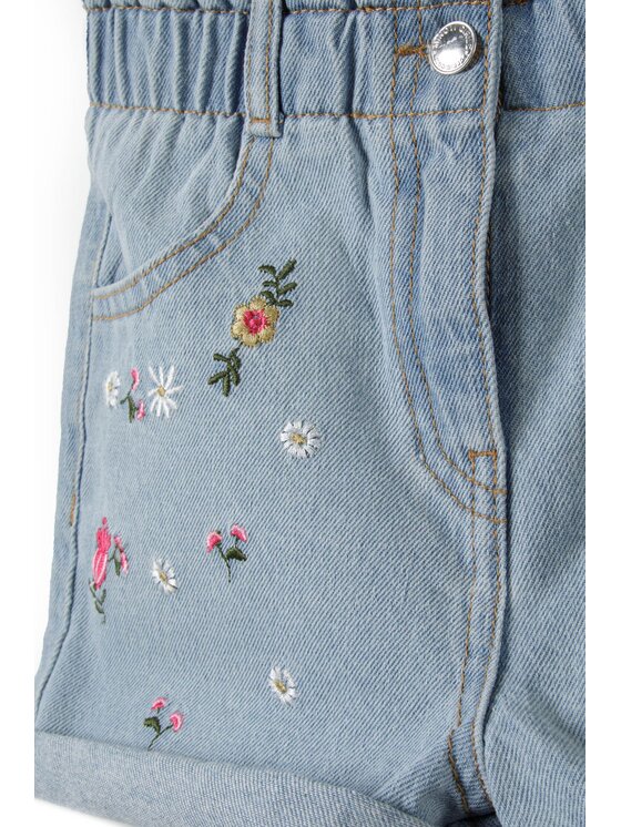 minoti minoti Szorty jeansowe 22short6 Niebieski Regular Fit