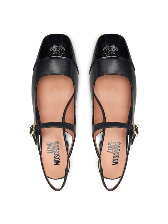 LOVE MOSCHINO LOVE MOSCHINO Обувки на ток JA10395G0PIA700A Черен