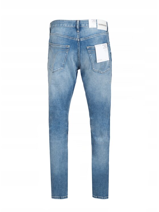 Calvin Klein Jeans Calvin Klein Jeans Jeansy JEANSY MĘSKIE MODERN TAPER Modrá Relaxed Fit
