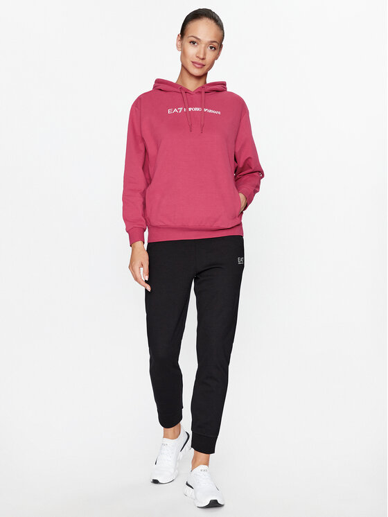 EA7 Emporio Armani EA7 Emporio Armani Суитшърт 6RTM07 TJCQZ 1441 Розов Regular Fit