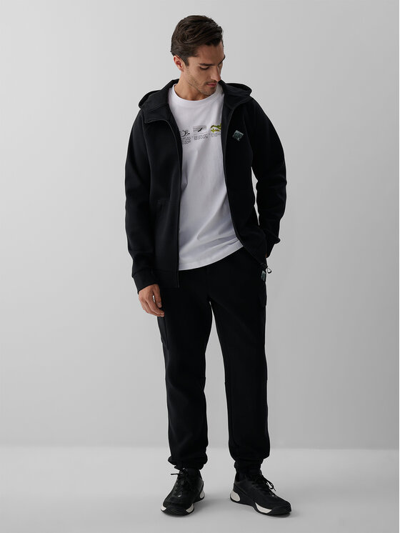 4F 4F T-Shirt OVERLAND Biały Regular Fit
