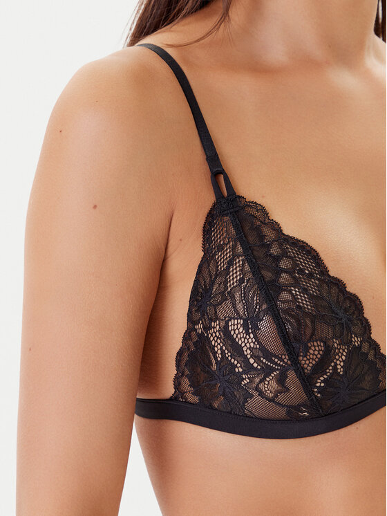 Hunkemöller Hunkemöller Podprsenka Bralette Stormi 300739 Černá