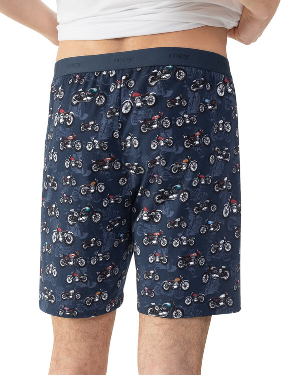 Mey Mey Bavlnené šortky 2220021 Tmavomodrá Regular Fit