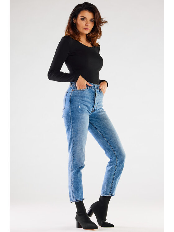 Infinite You Infinite You Blusa M284 Nero Basic Fit