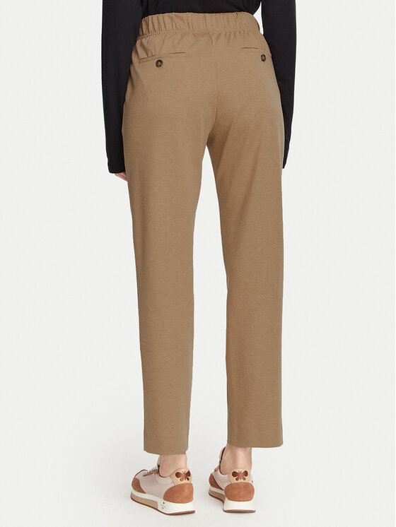 Weekend Max Mara Weekend Max Mara Pantaloni din material Elfo 2625786011 Maro Regular Fit