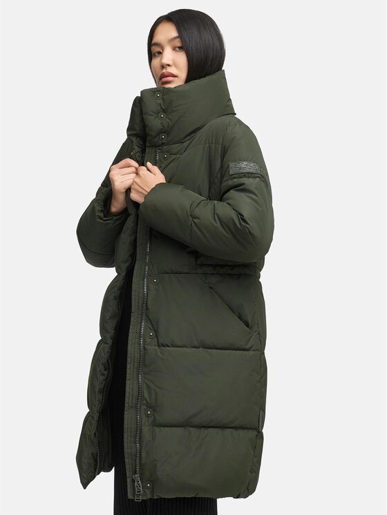 Navahoo Navahoo Kurtka zimowa Wolkenkuss Zielony Regular Fit