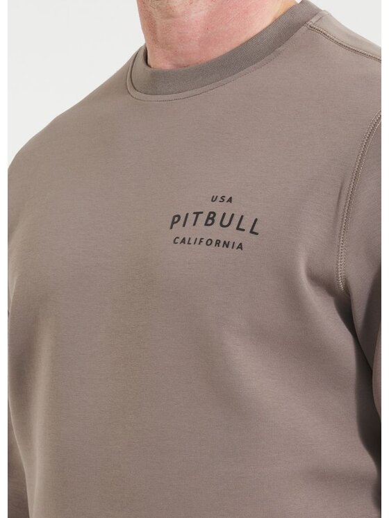 PITBULL PITBULL Bluza SAMPSON Brązowy Regular Fit