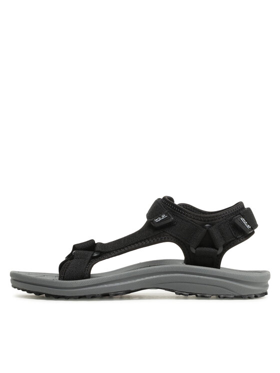 Jack Wolfskin Jack Wolfskin Sandały Wave Breaker M 4052011 Czarny