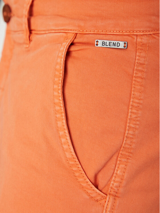 Blend Blend Auduma šorti 20717939 Oranžs Regular Fit